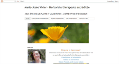 Desktop Screenshot of mariejoseevivier.com