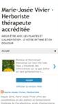 Mobile Screenshot of mariejoseevivier.com